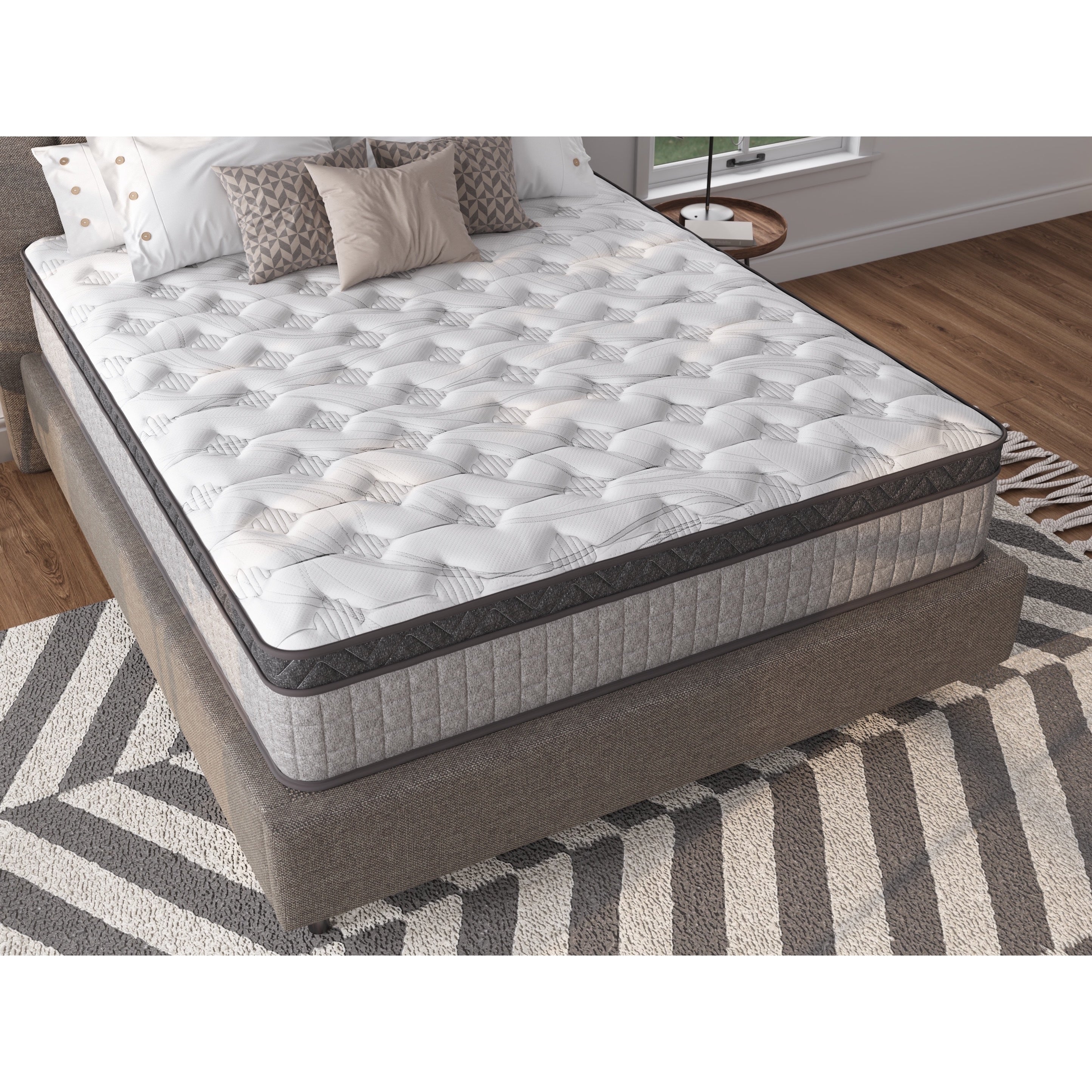 12 inch High Quality Innerspring Hybrid and Cooling Gel Memory Foam Mattress and Motion Isolation