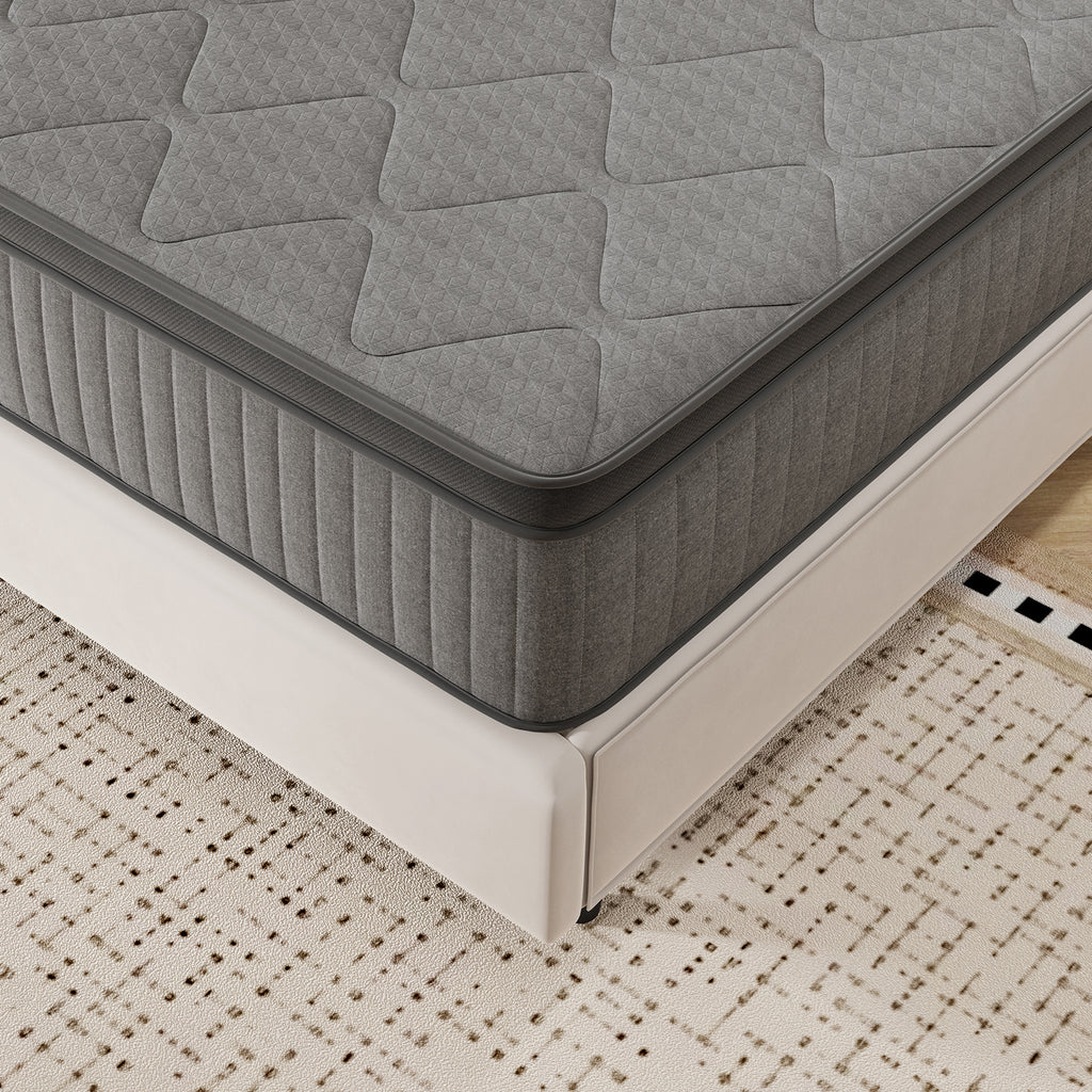 SweetNight 6\u002F8\u002F10\u002F12\u002F14 inch Memory Foam Hybrid Mattress With Pocket Springs, Twin Xl, Full, Queen, King, Sizes In A Box, Medium Firm, Mattresses For Support Comfort, Fiberglass-Free