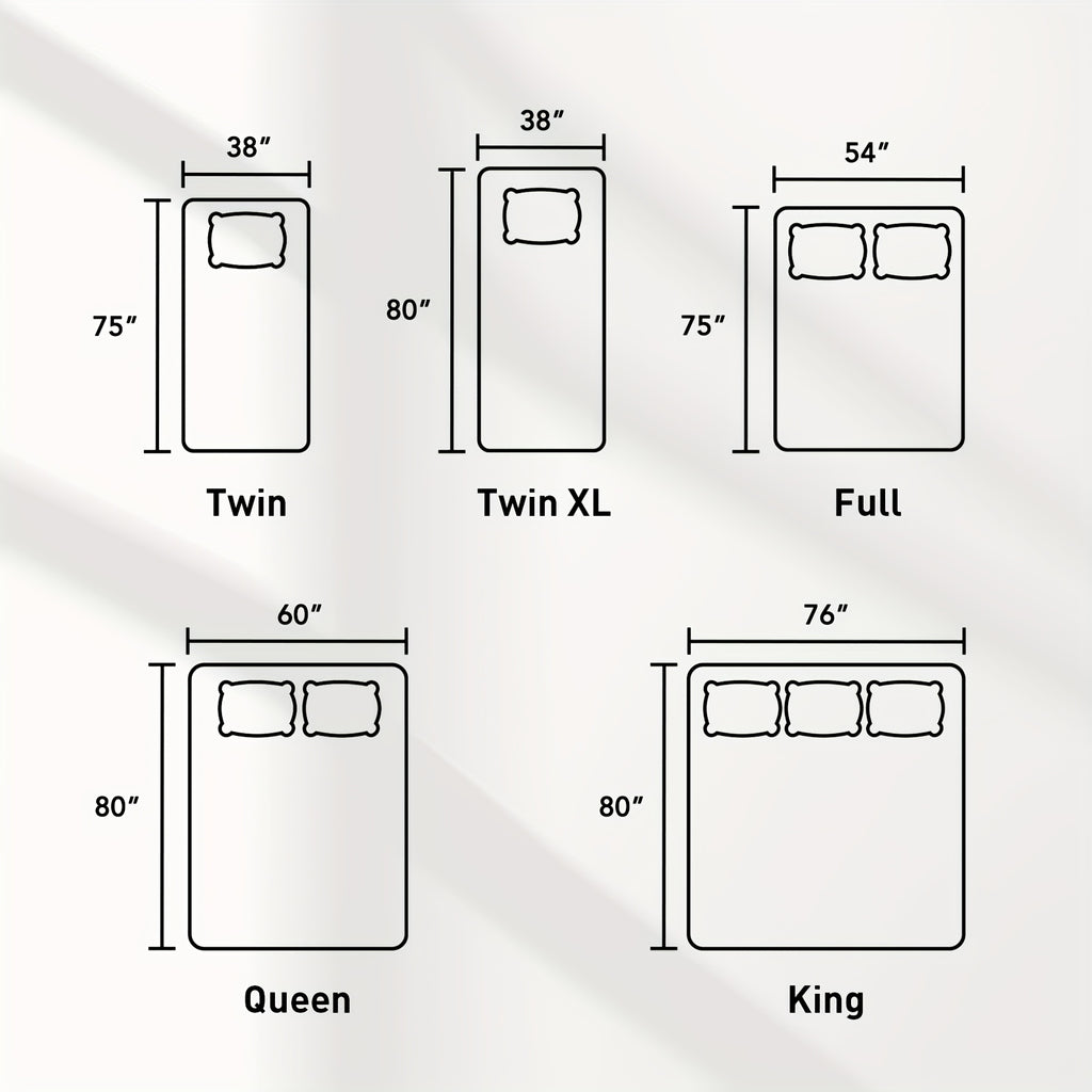 3 Inch Cooling Gel Memory Foam Mattress, Comfortable Ventilated, Stain Resistant, Breathable Gel Premium Memory Foam Mattress, Fits All Mattresses, Suitable for Student Dormitory\u002FApartment\u002FHome Bedroom, Best Gift