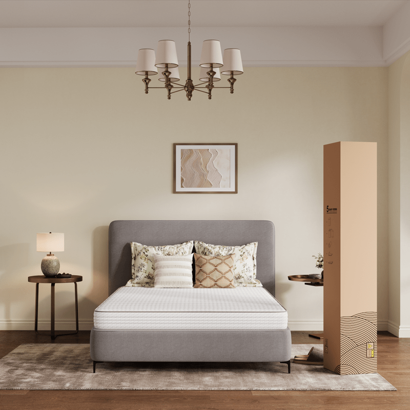 SweetNight 6\u002F8\u002F10\u002F12\u002F14 inch Memory Foam Hybrid Mattress With Pocket Springs, Twin Xl, Full, Queen, King, Sizes In A Box, Medium Firm, Mattresses For Support Comfort, Fiberglass-Free