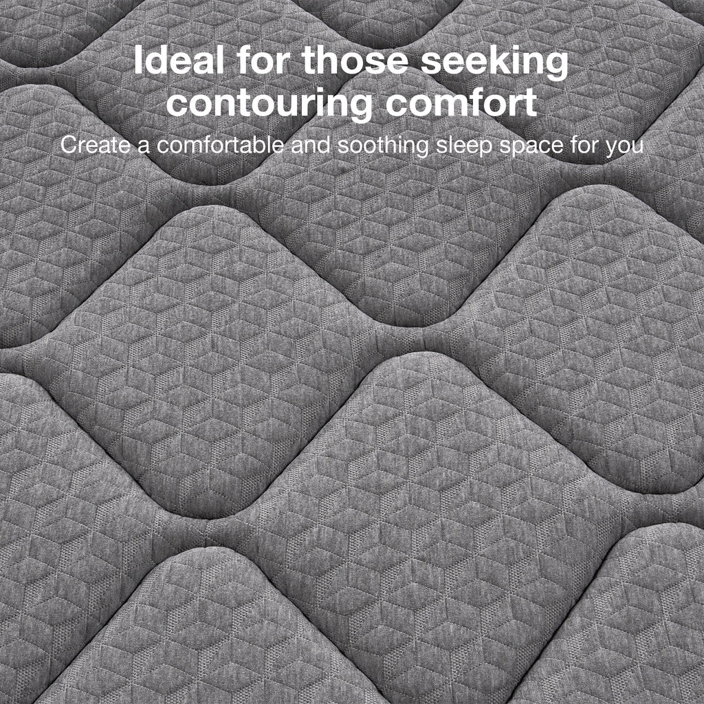 SweetNight 6\u002F8\u002F10\u002F12\u002F14 inch Memory Foam Hybrid Mattress With Pocket Springs, Twin Xl, Full, Queen, King, Sizes In A Box, Medium Firm, Mattresses For Support Comfort, Fiberglass-Free