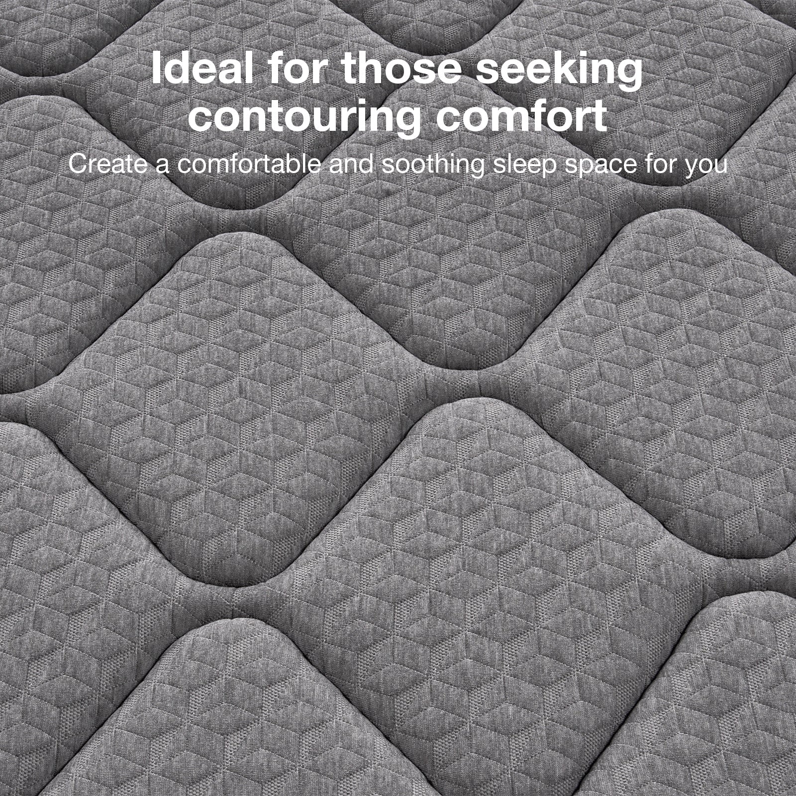 SweetNight 6\u002F8\u002F10\u002F12\u002F14 inch Memory Foam Hybrid Mattress With Pocket Springs, Twin Xl, Full, Queen, King, Sizes In A Box, Medium Firm, Mattresses For Support Comfort, Fiberglass-Free