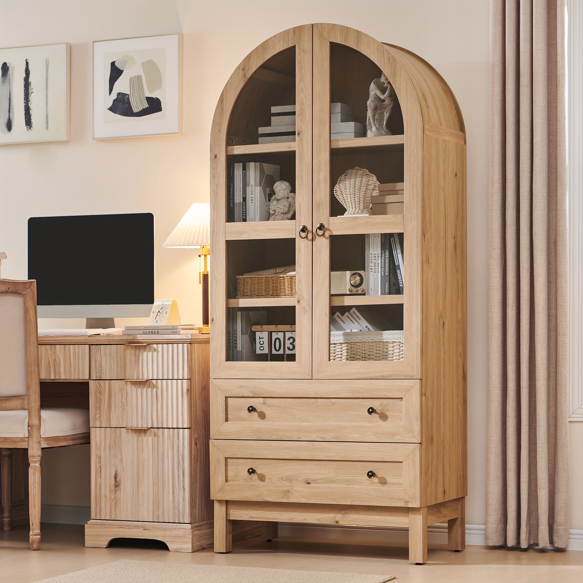 Modern Farmhouse Bookshelf 71\